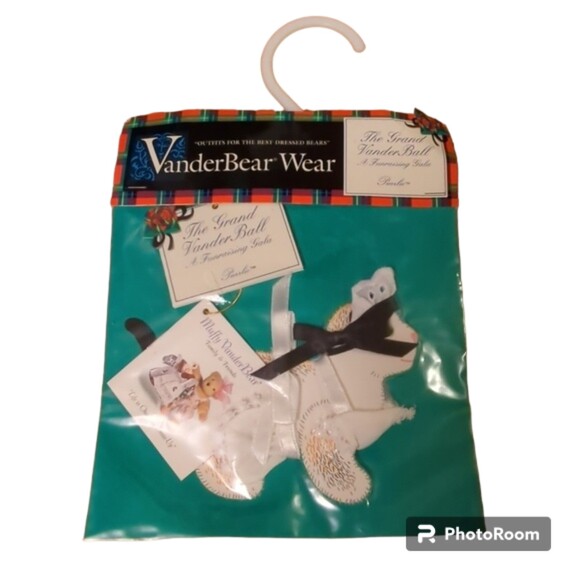 VanderBear Wear Outfit Grand Vander Ball Purrlie Cat Apron Head Piece NEW - Picture 1 of 6